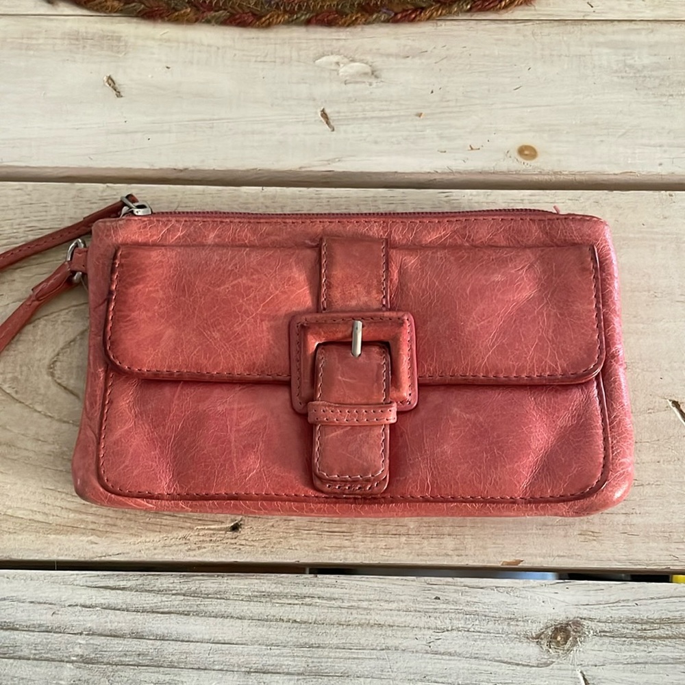 HOBO INTERNATIONAL BABY PINK WALLET